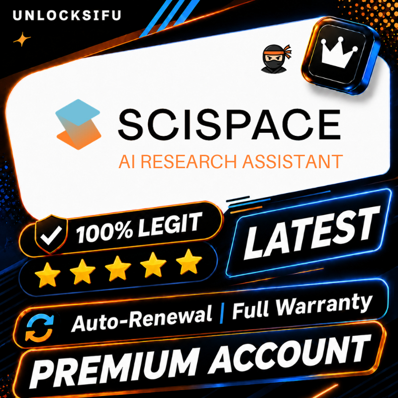 SciSpace Premium Account | AI Research Assistant | Research Paper ...