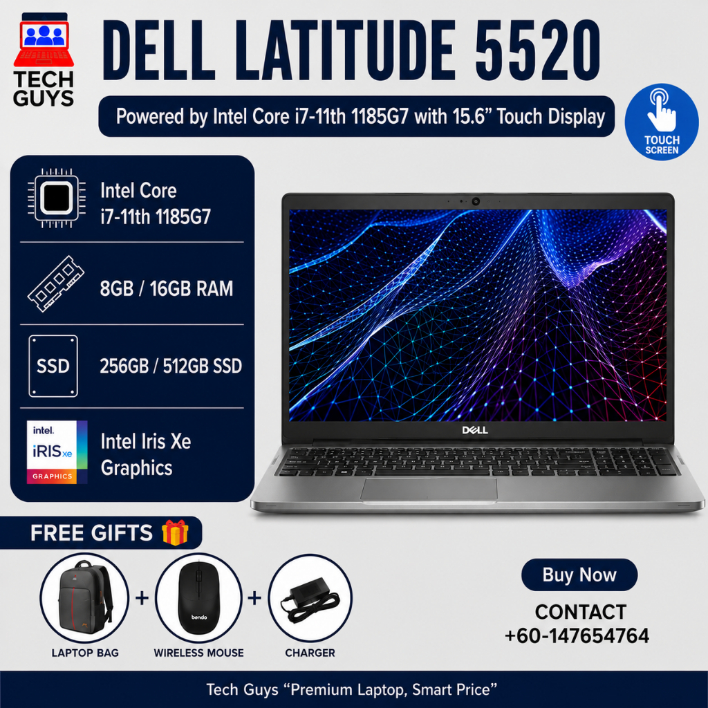 Dell Latitude 5520 Business & Performance Laptop | Core i7 11th Gen ...