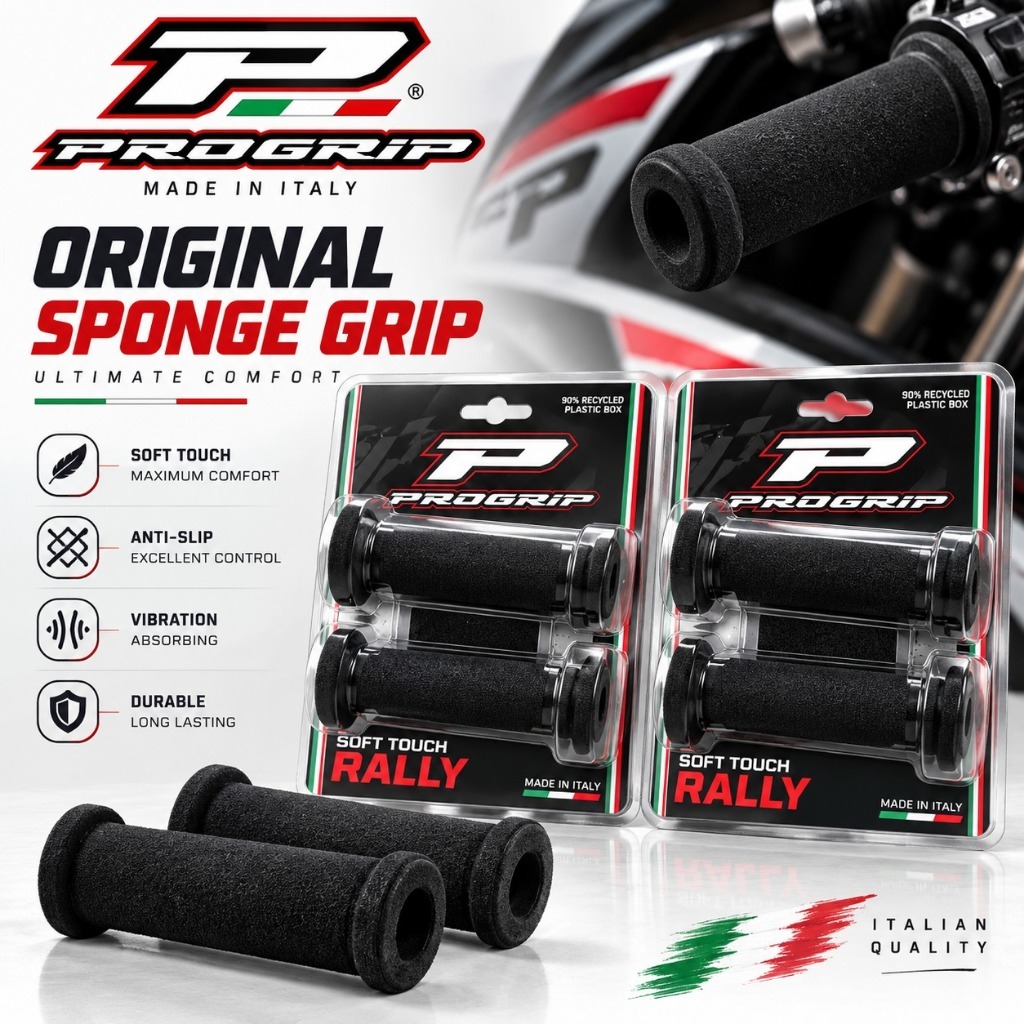 Original PROGRIP Sponge Soft Touch Rally Handle Grip Xmax ADV Vario ...