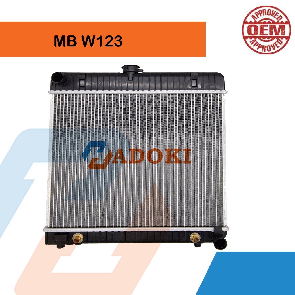 MERCEDES BENZ W123 (PA32MM) TRIPLE LAYER TOP QUALITY RADIATOR | Shopee ...