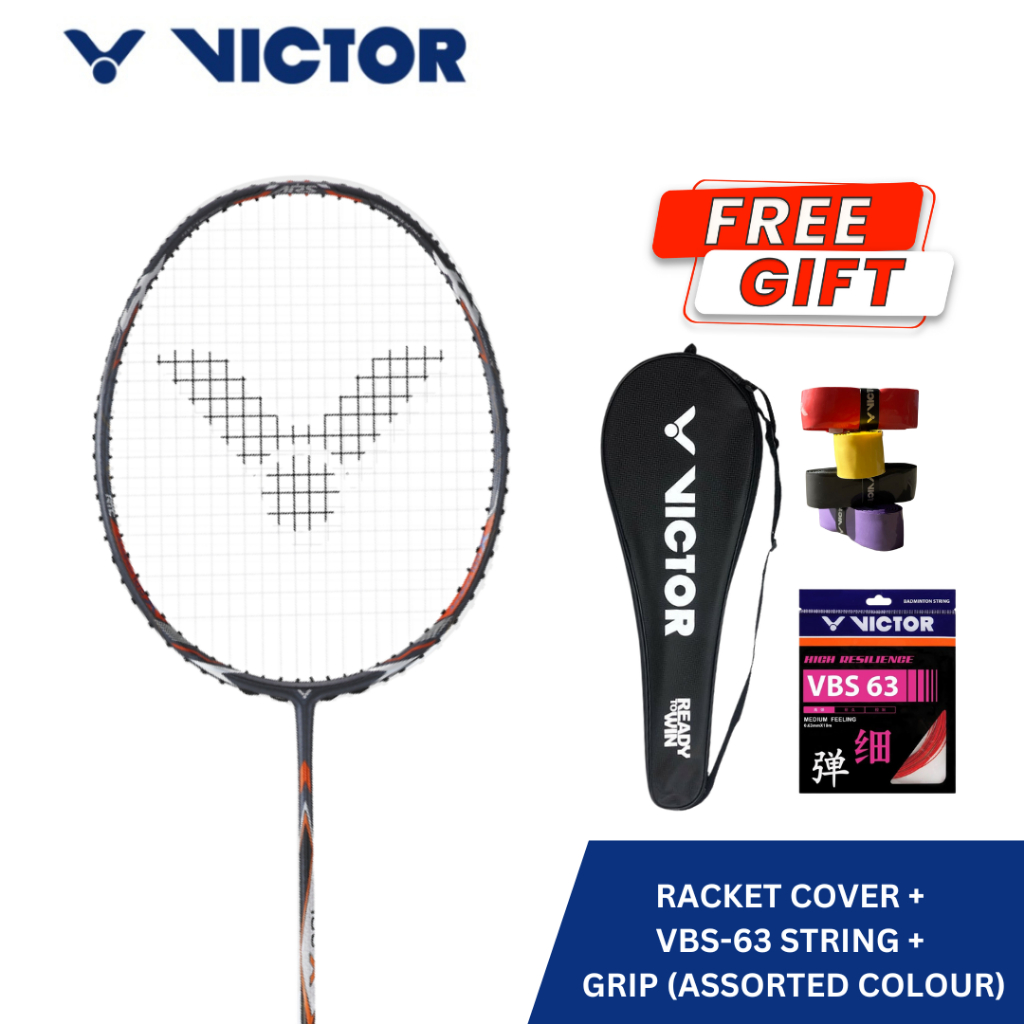 VICTOR AuraSpeed 100X Mohammad Ahsan Badminton Racket ARS-100X | Shopee ...