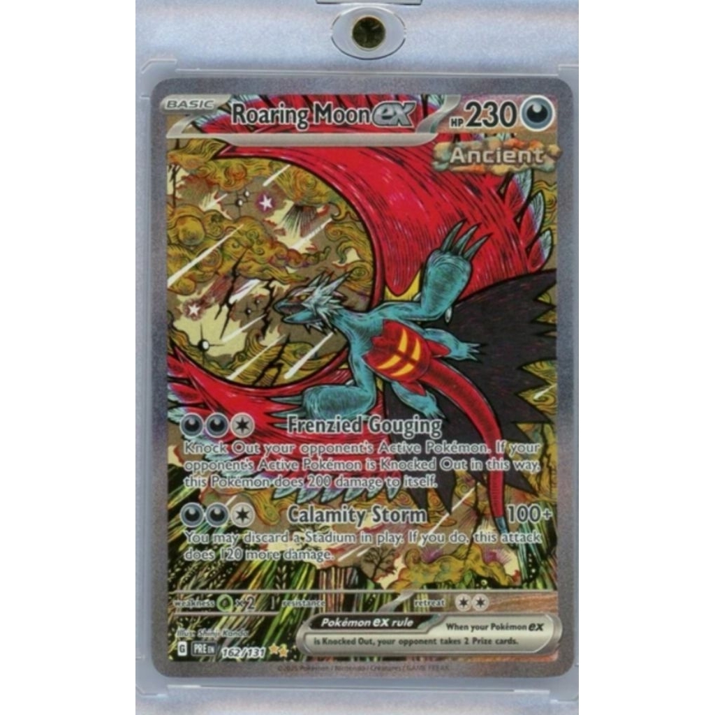 Pokemon Card Roaring Moon EX (English) | Shopee Malaysia