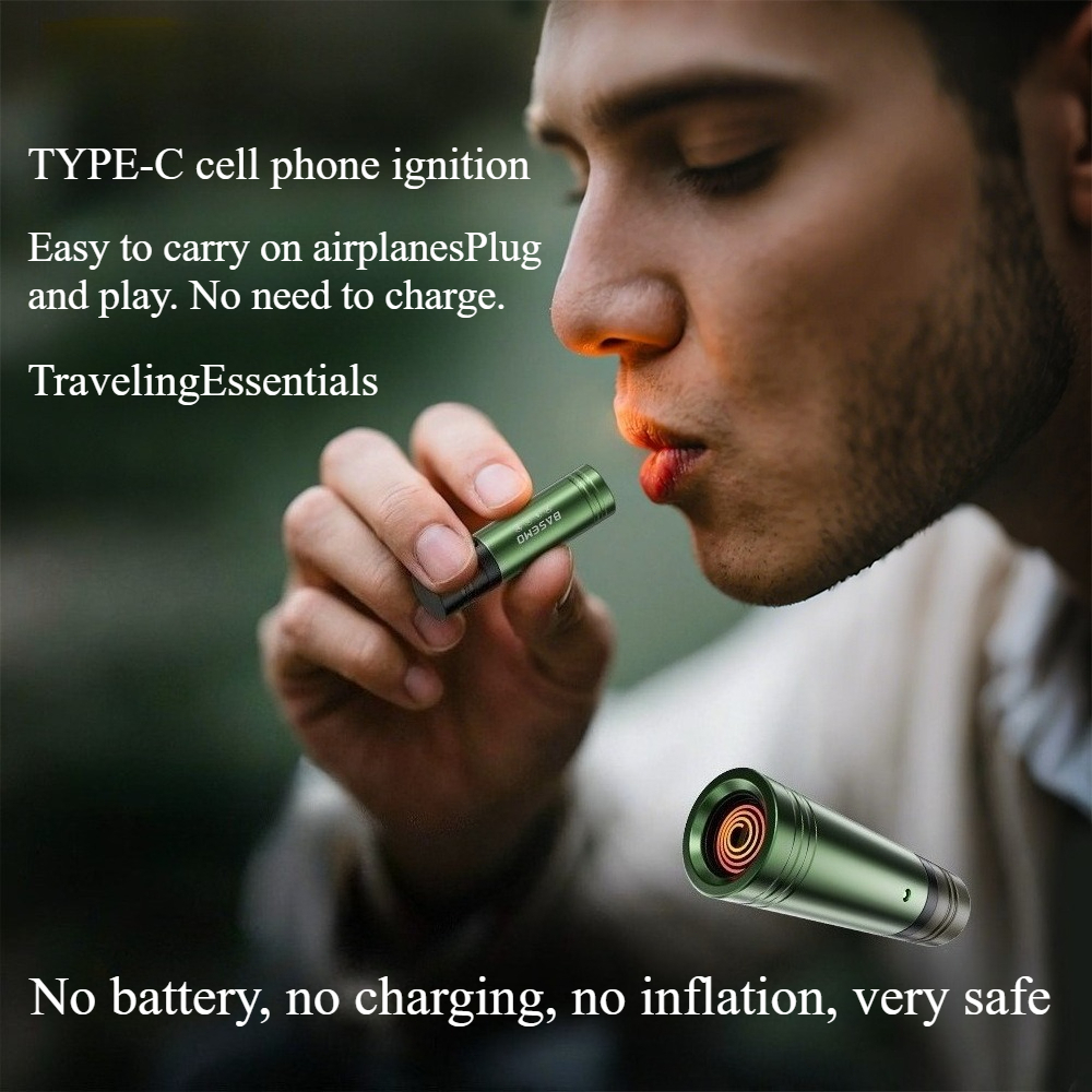 Airplane-ready TYPE-C Cell Phone Lighter Cigarette Lighter Mini ...