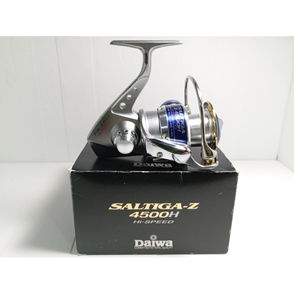 Daiwa Saltiga Z4500H Hi-Speed Japan (Complete With Box) | Shopee