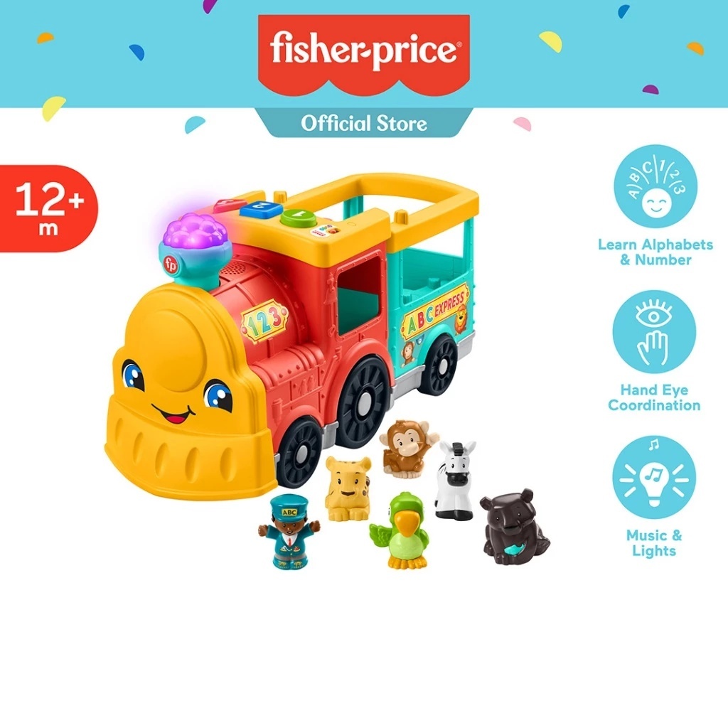Fisher-Price Little People Big Animal Train With Learning Songs & Sounds
