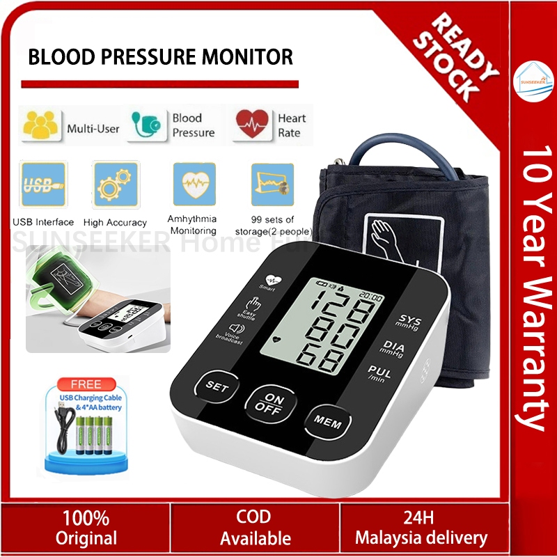 [10 years warranty ] 100% original Arm Blood Pressure Monitor Blood ...