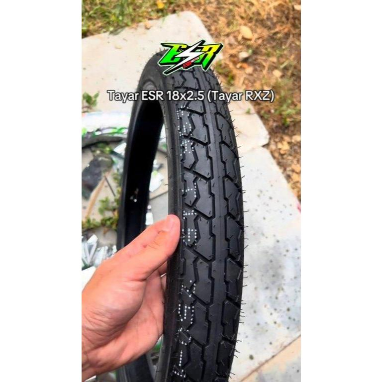 ESR TAYAR TYRE YOSUN RXZ EX5 2.50-18 & 2.25-2.50-17 SOTONG | Shopee ...