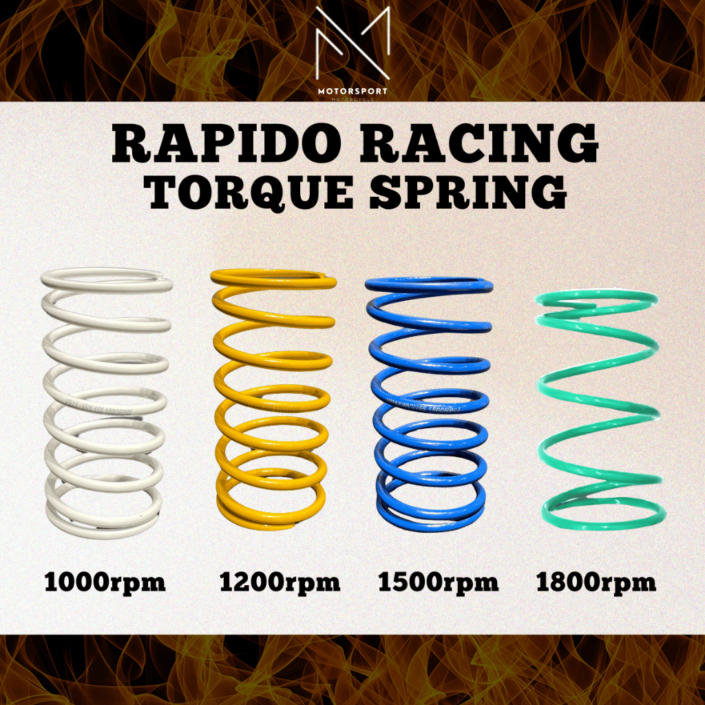 RAPIDO Racing Torque Spring – 1000 / 1200 / 1500 RPM for ADV Vario 160 ...