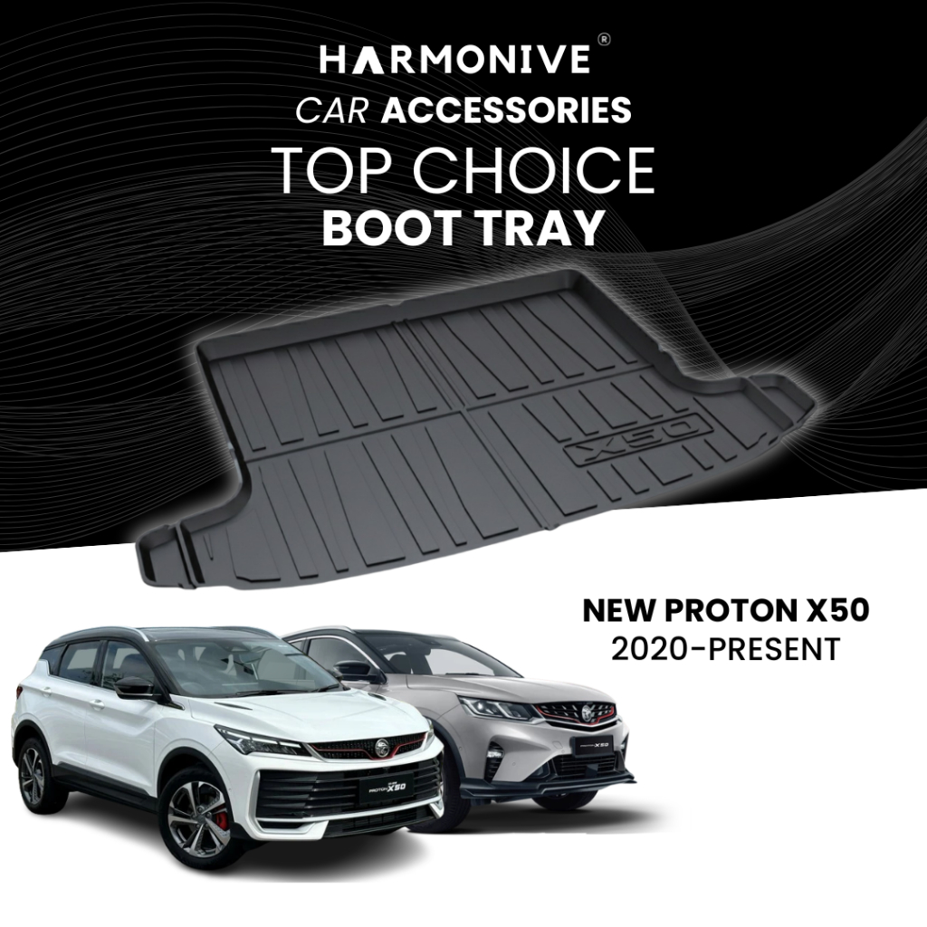 Harmonive Cargo Boot Tray New Proton X50 Facelift (2020-Present ...