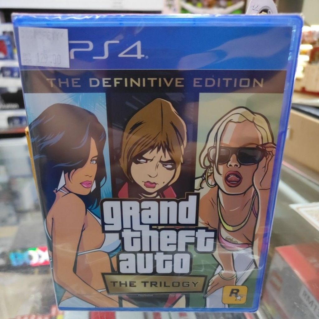 PS4 GRAND THEFT AUTO THE TRILOGY ENG CHI R3 NEW AND SEALED | Shopee ...