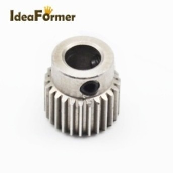 ID5OD11 stainless steel gear half straight line 26 teeth 3D Printer