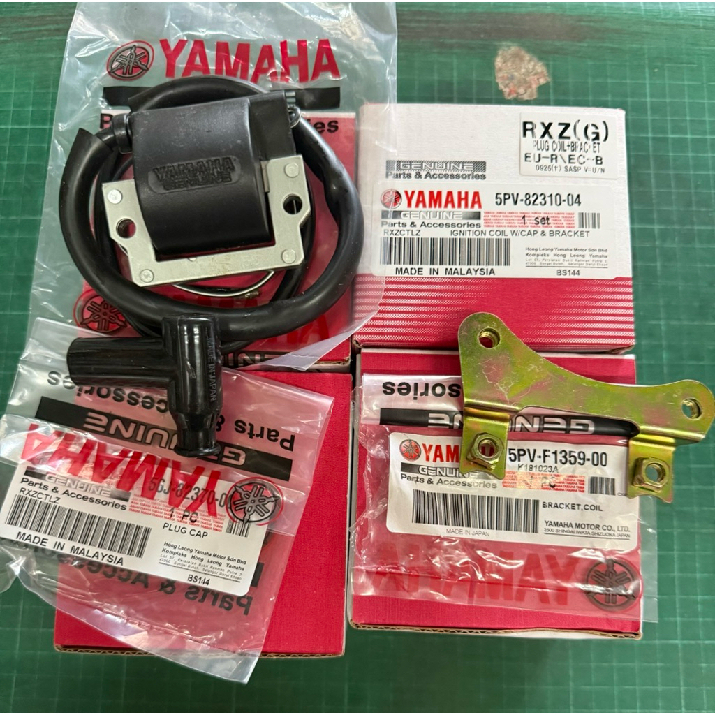 YAMAHA RXZ PLUG COIL / IGNITION COIL SEKALI BRACKET SET | Shopee Malaysia
