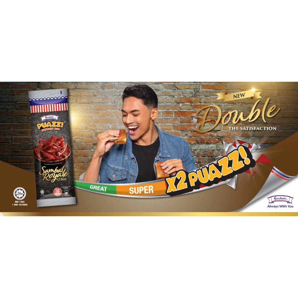 Gardenia Puazz Sambal Royale / Kari Ayam - 2 Ban Bun - Sedap Ikan Bilis ...