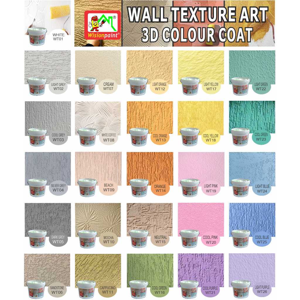 8KG ( WALL TEXTURE ART 3D COLOUR COAT ) textured paint wall texture ... - Heavy Coat Textured Painting On Canvas