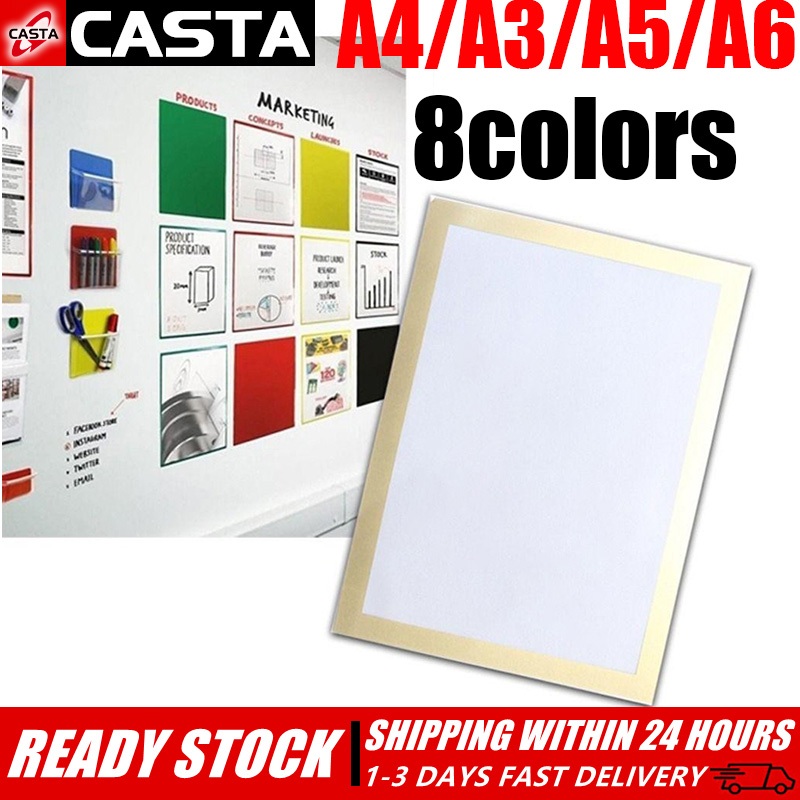 A3/A4/A5/A6 Magnetic Display Frame - Reusable Photo/Poster/Certificate ...