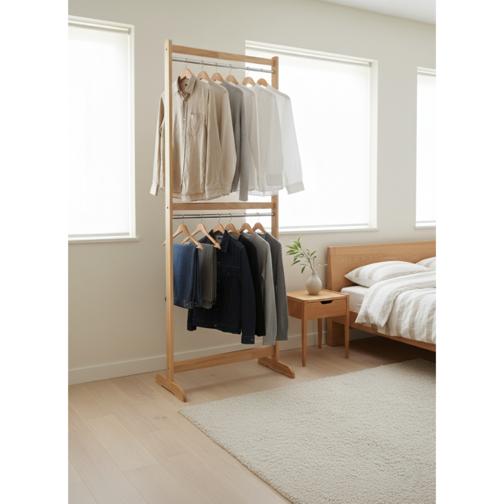 HANGAROO Portable Wadrobe / Garment Rack / Clothes Rack / RAK BAJU ...