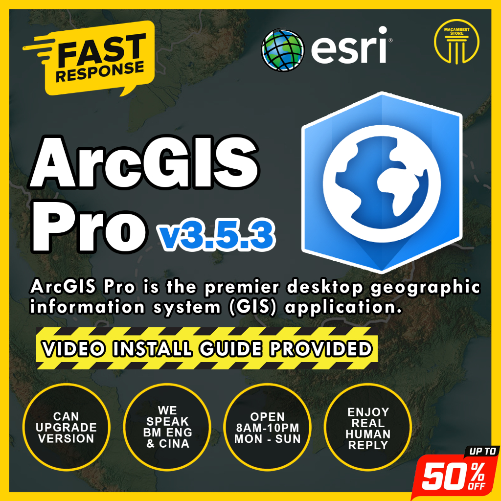 ESRI ArcGIS Pro 3.5.3 | Premium Software | 💻 Windows PC | 📦 Latest Full ...