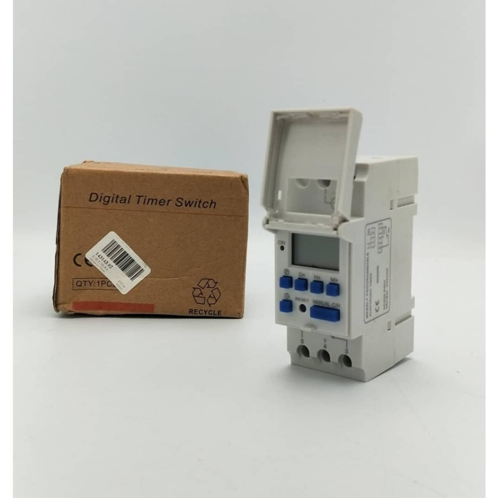 Electric Switch Weekly Programmable Digital Switch Relay Timer Control ...