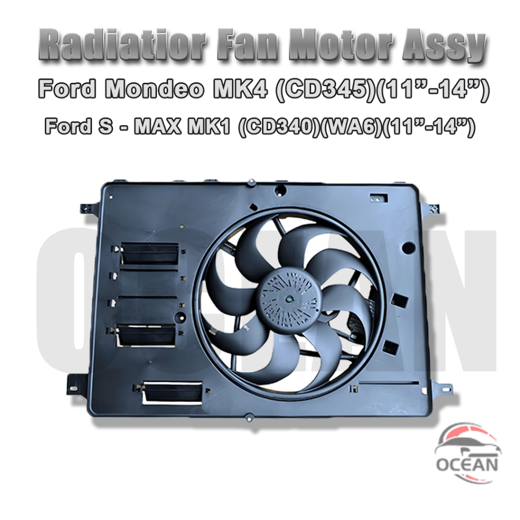 Ford Mondeo MK4 2011 - 2014 | FORD S-Max MK1 Radiatior Fan Motor Assy ...