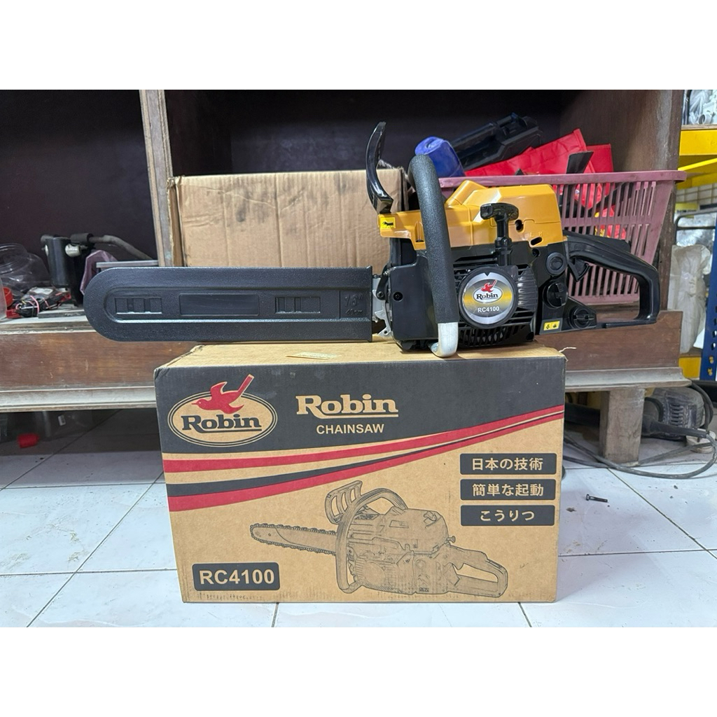 Ready stock [Free 2T] Robin Chainsaw 16”RC4100 | Shopee Malaysia