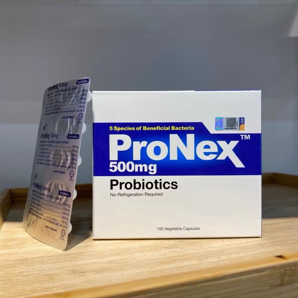 Pronex 500mg Probiotics 100 Vegetable Capsules | Shopee Malaysia