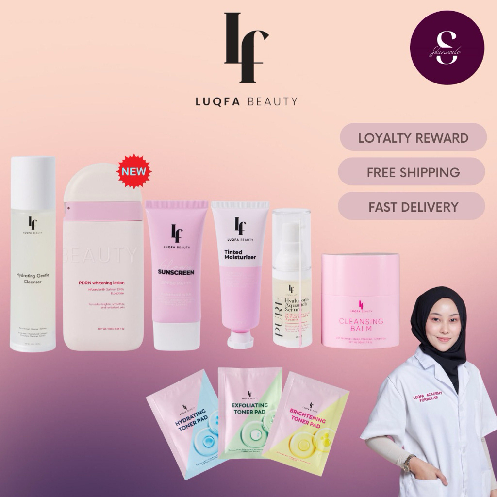 LUQFA BEAUTY TINTED MOISTURIZER | GLOWY SUNSCREEN | HYDRATING GENTLE ...
