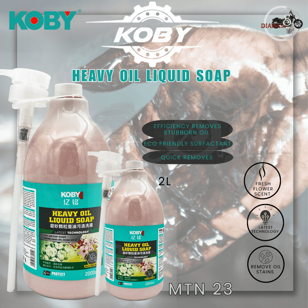 KOBY HEAVY OIL LIQUID SOAP 2L | Shopee Malaysia