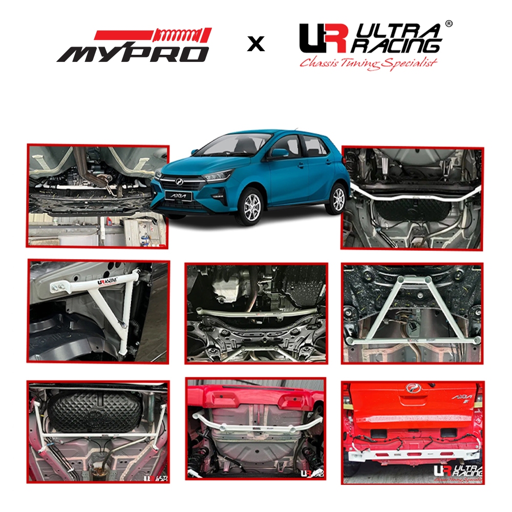 PERODUA AXIA 1.0 '23+ (2WD) ~ Bar Ultra Racing 100% Original | Shopee ...
