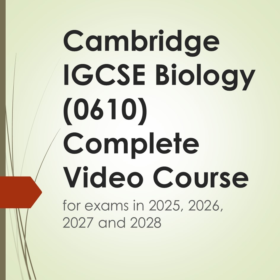 IGCSE Biology Complete Course (Recorded video classes) | Shopee Malaysia