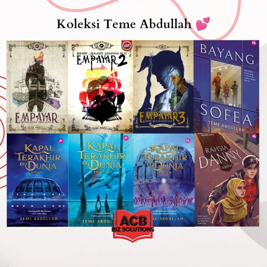 Koleksi Teme Abdullah (buku fiksyen/ bacaan umum) | Shopee Malaysia