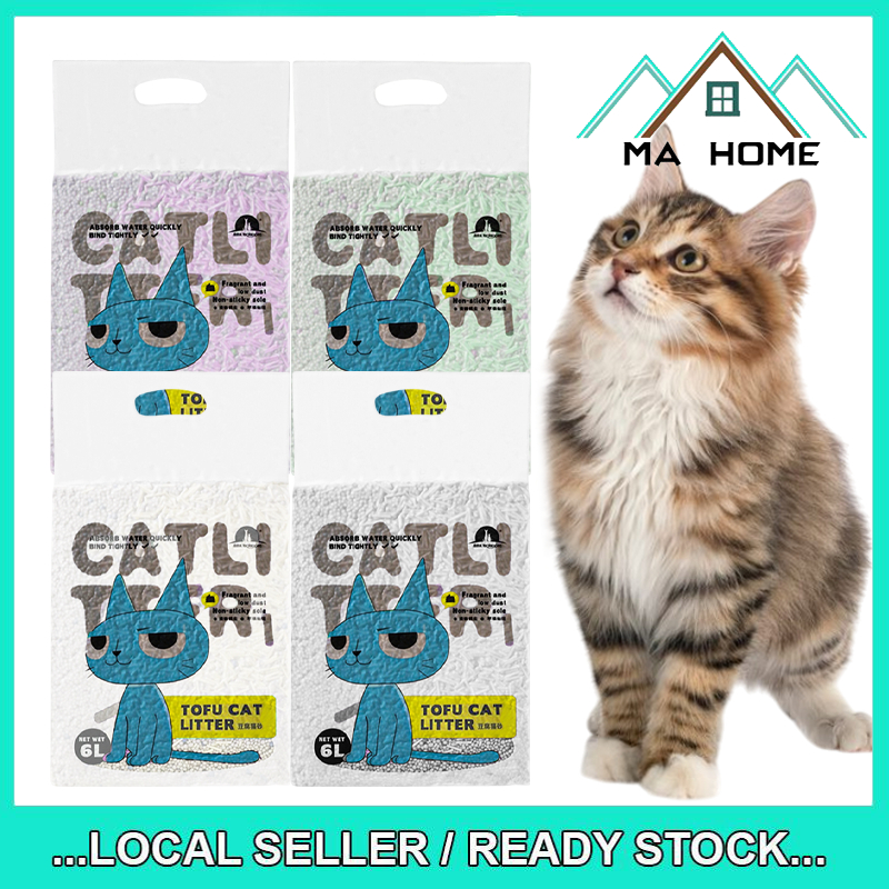 MA Home [6L] Pasir Haiwan Plant Mixed Cat Litter with Activated Carbon ...