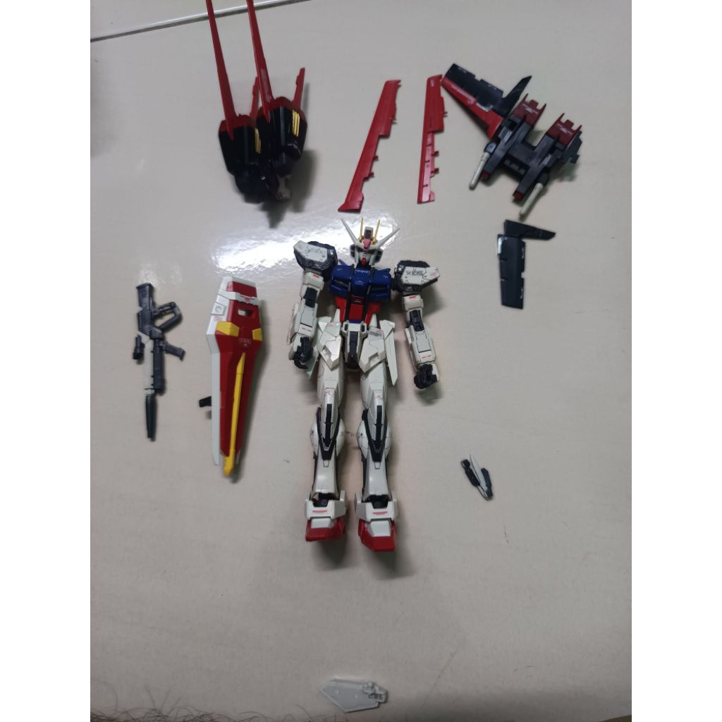 BANDAI RG Strike Gundam (gunpla spare parts) Shopee Malaysia