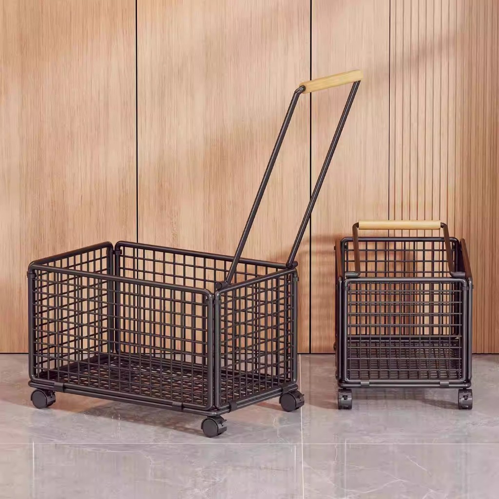 Portable Grocery Cart Small Handcart for Home Use, Package Pickup ...