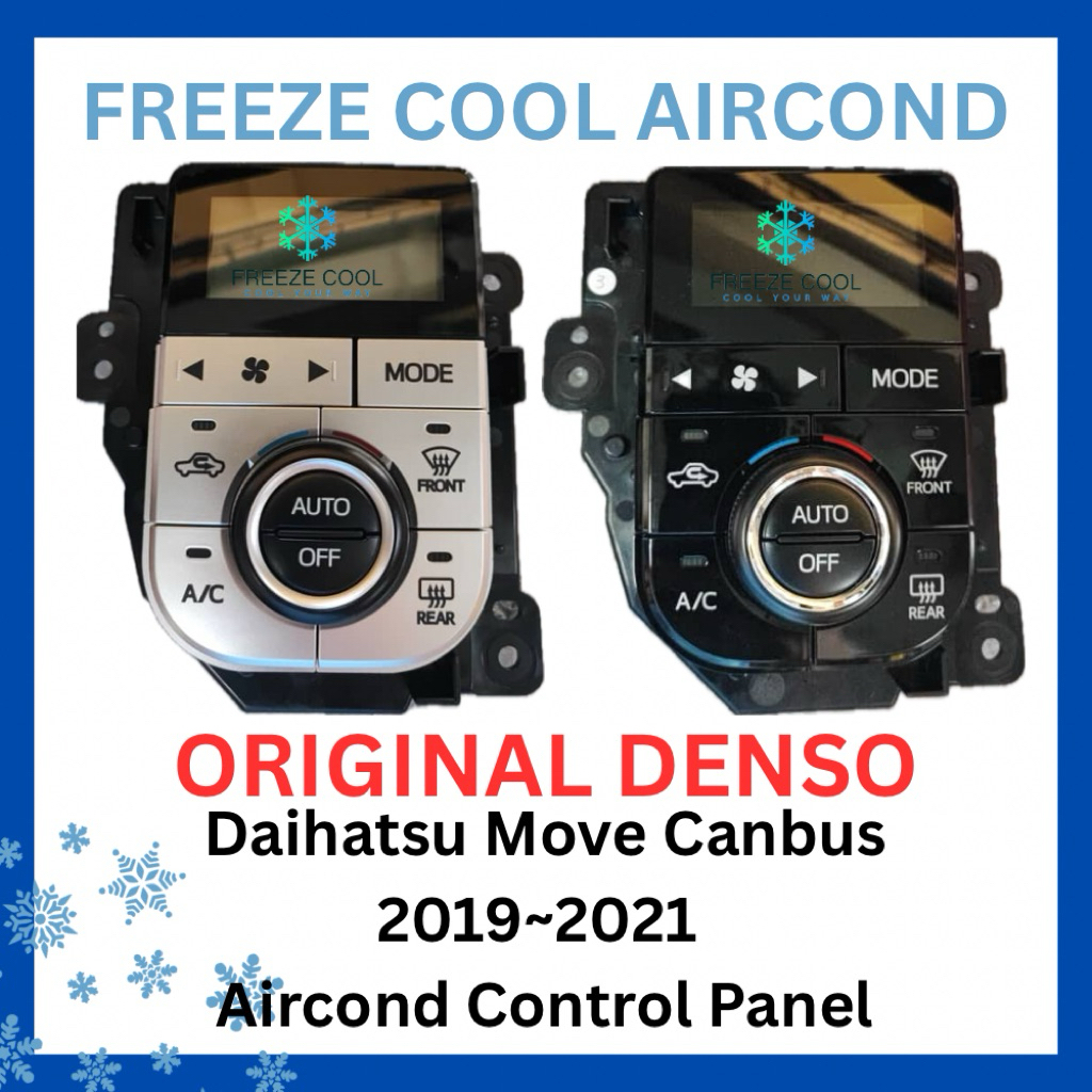🔥 Denso 🔥Daihatsu Move Canbus 2019~2021 Aircond Control Panel Switch ...