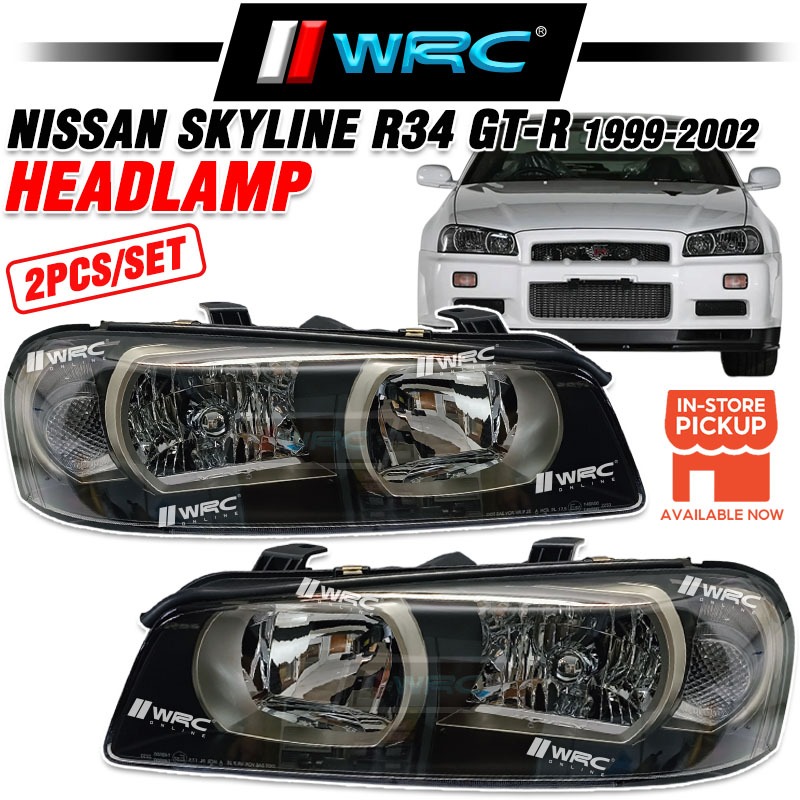 Nissan Skyline R34 GT-R 1999 - 2002 Headlamp | Shopee Malaysia