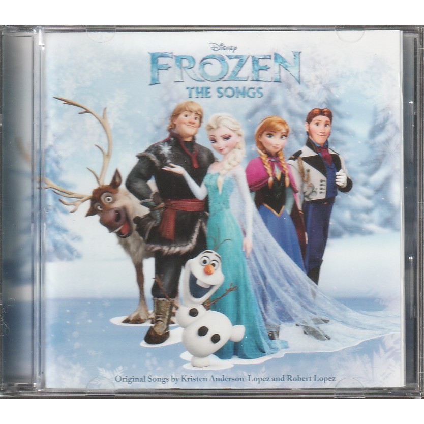CD FROZEN : THE SONGS ( ORIGINAL SOUNDTRACK CD ) | Shopee Malaysia
