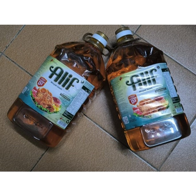 Alif Cooking Oil (5kg) | Shopee Malaysia