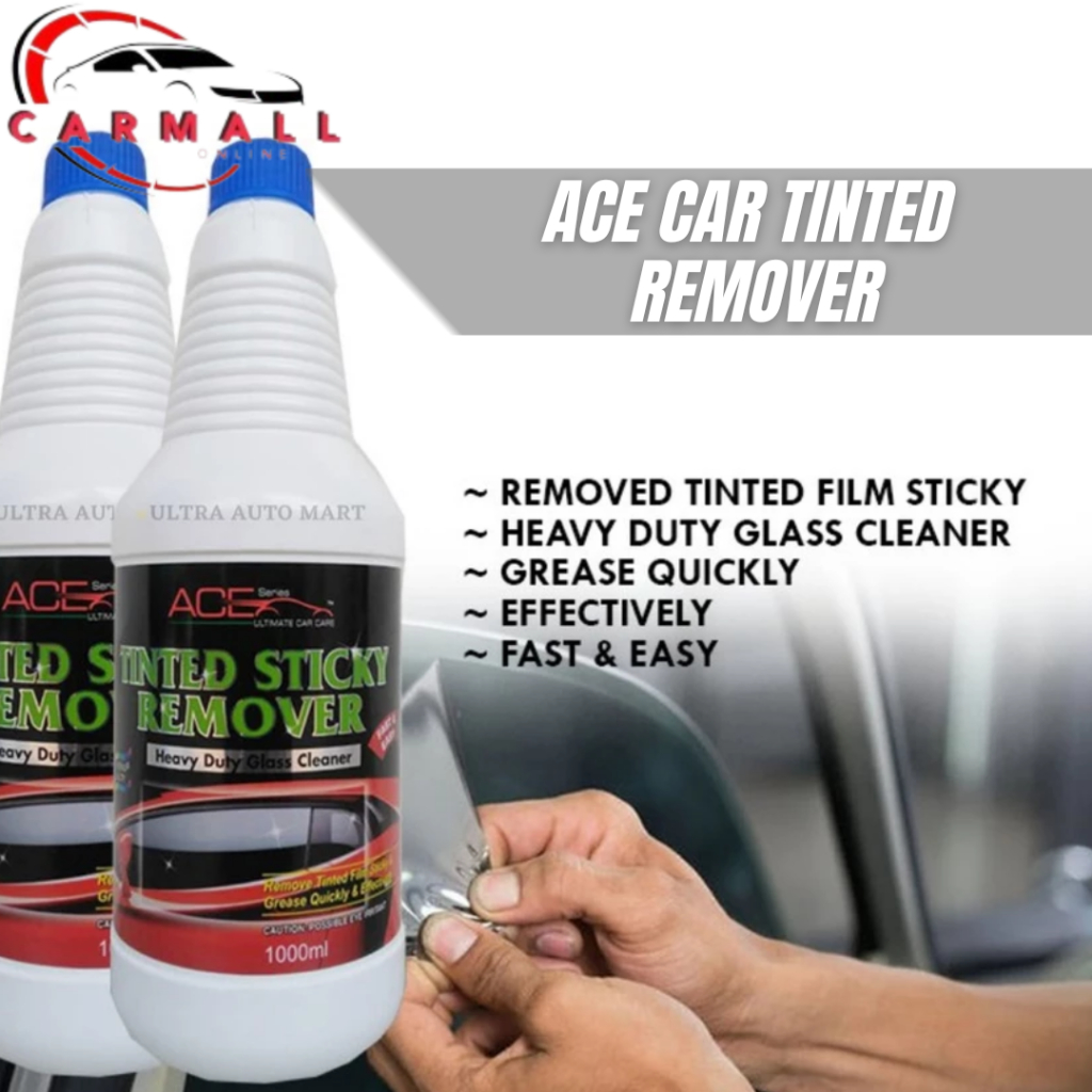 Ace Ultimate Tinted Remover /Car Tinted Tint Film Sticky Glue Remove ...
