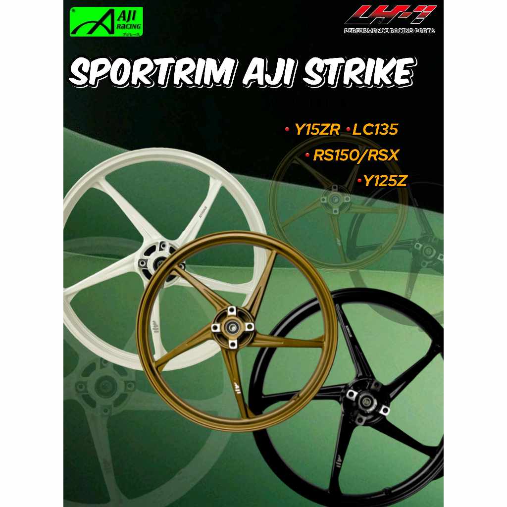 AJI RACING SPORT RIM SPORTRIM Y15 Y16 LCV8 125Z LC5S RS RSX LC135 5 ...