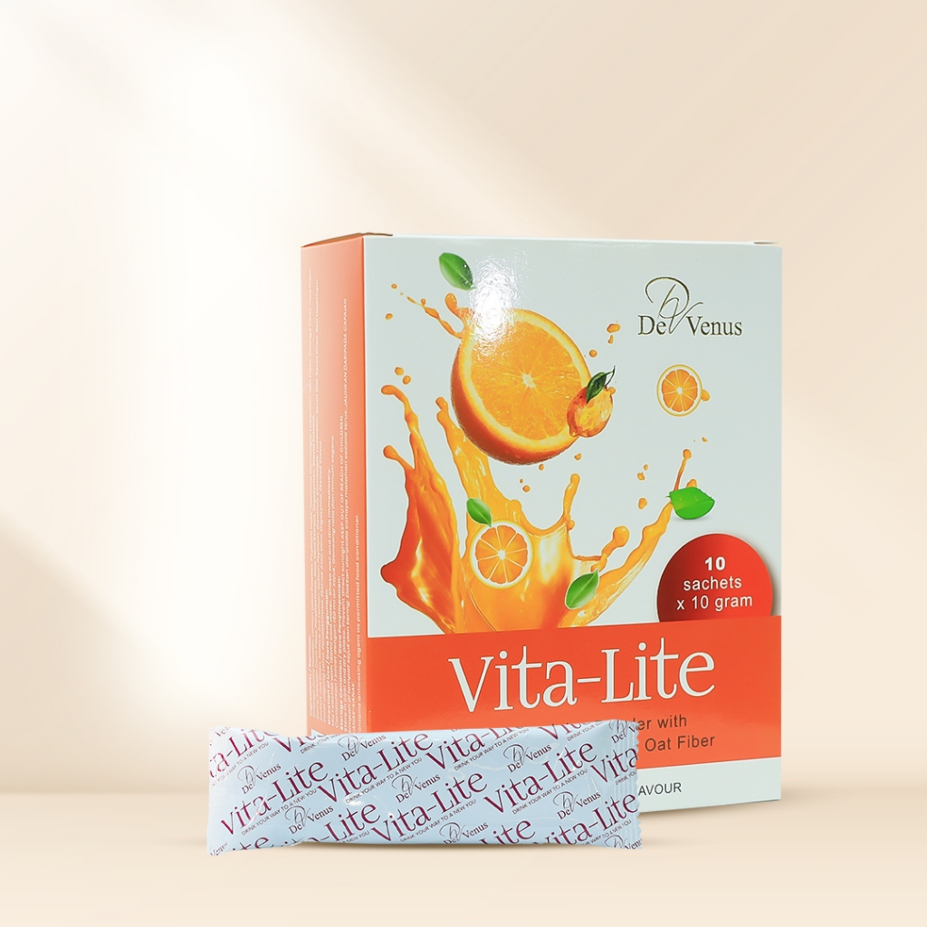 DeVenus Vita-Lite Orange Fiber Detox x 10 Sachets/Box | Shopee Malaysia