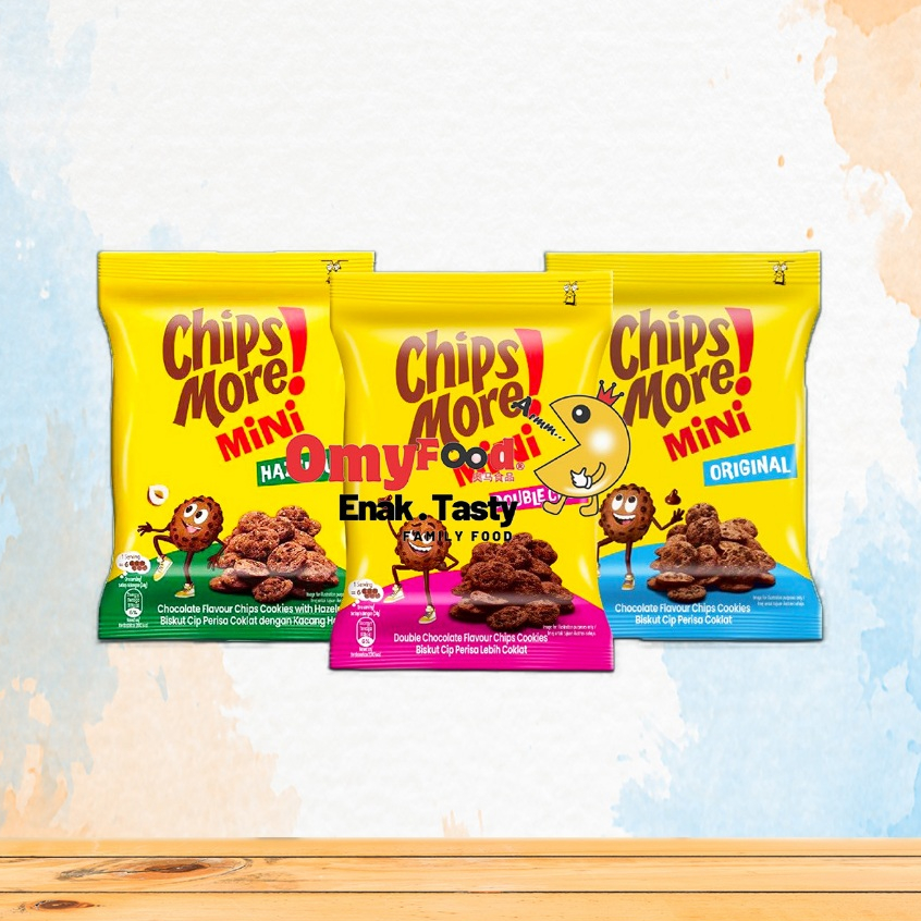 72g Chipsmore Chocolate Chip Cookies Mini [Original / Double Chocolate ...