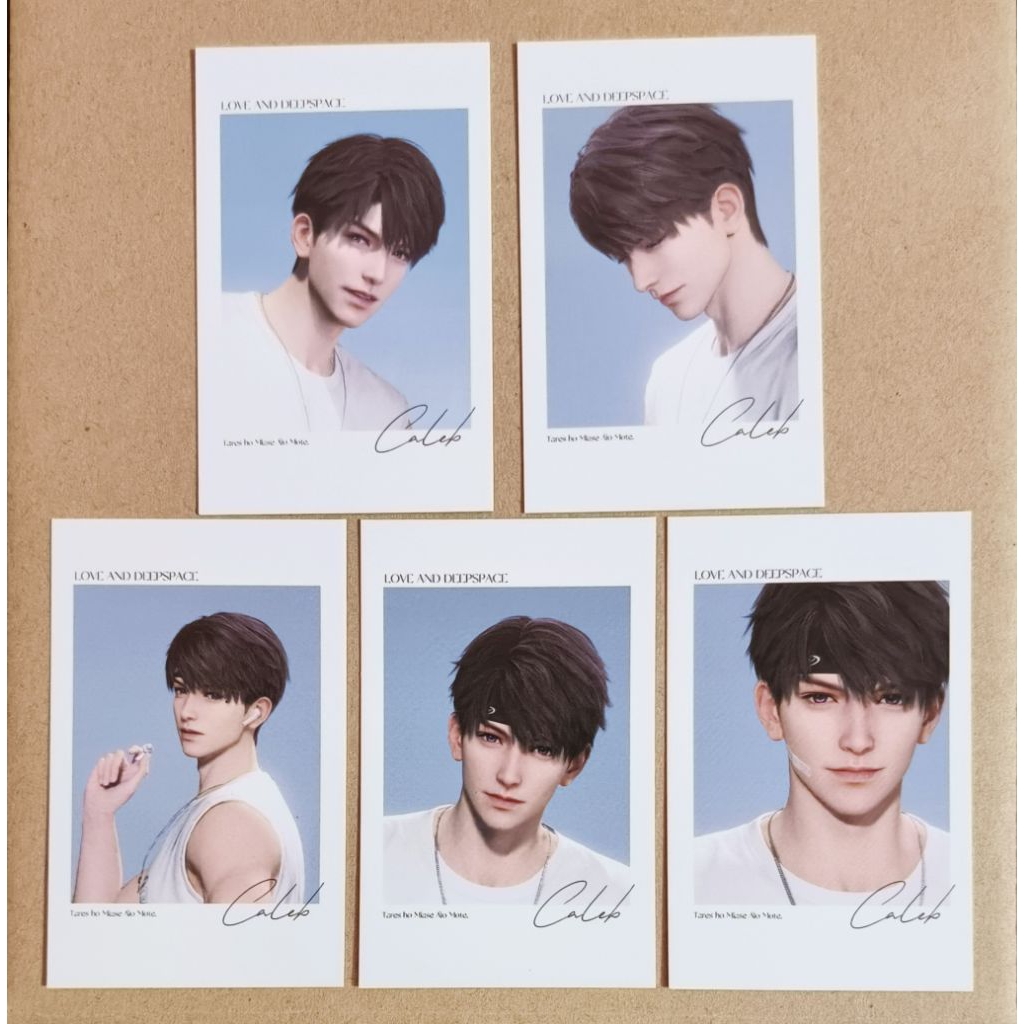 Love and Deepspace Caleb small photocards | Shopee Malaysia