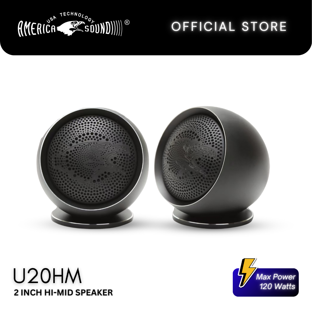 AMERICA SOUND ULTIMATE SERIES 2 INCH HI-MID SPEAKER - U20HM | Shopee ...