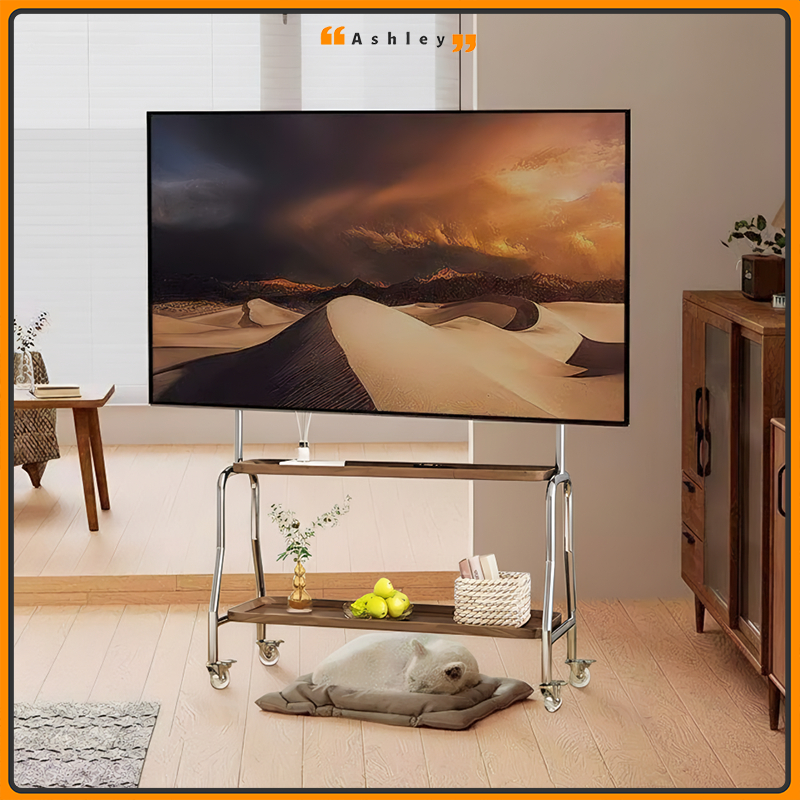32-75 Inch LCD TV Universal TV Bracket Adjustable Kaki Tv Stainless ...