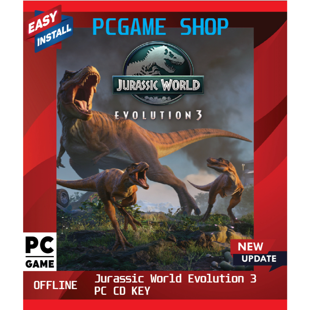 【Update 2026】Jurassic World Evolution 3 PC CD KEY | PC | Laptop | Rog ...