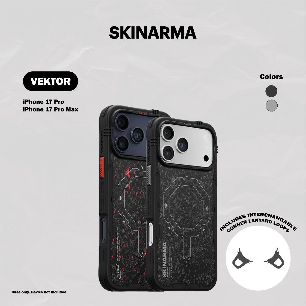 SKINARMA Vektor MagClick Case for iPhone 17 Pro (6.3'')/ 17 Pro Max (6. ...