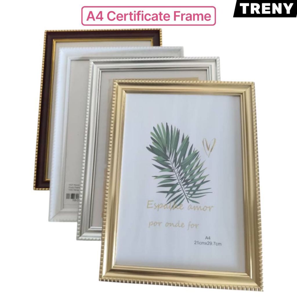 Certificate Frame A4 21x29.7cm Placement Certificate Frame Display ...