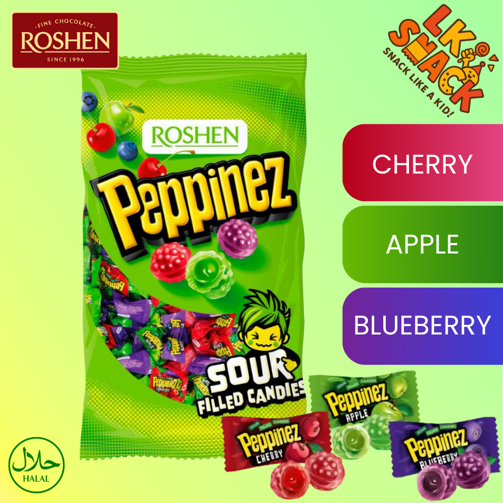 ROSHEN Peppinezze Filled Candies (900G/500G/250G) HALAL | Shopee Malaysia