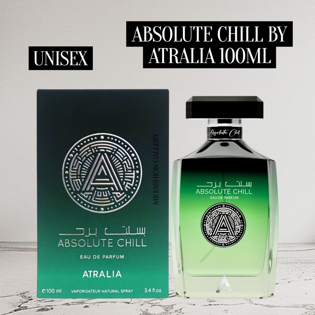 ABSOLUTE CHILL BY ATRALIA 100ML EDP UNISEX PARFUM | Shopee Malaysia