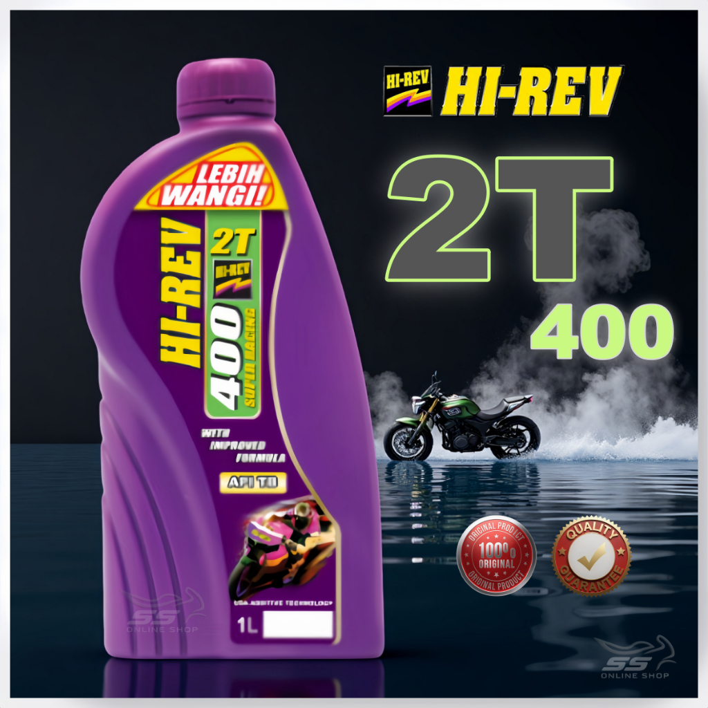 HI-REV 2T OIL 400 800 100% ORIGINAL LEBIH WANGI | Shopee Malaysia